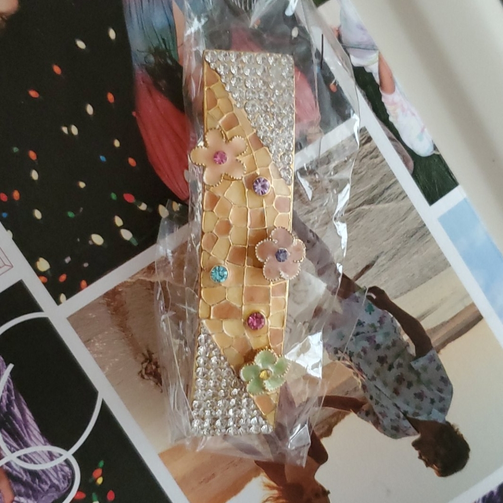 🆕🎁 Flower Rhinestone Hair Pin - Picture 6 of 6